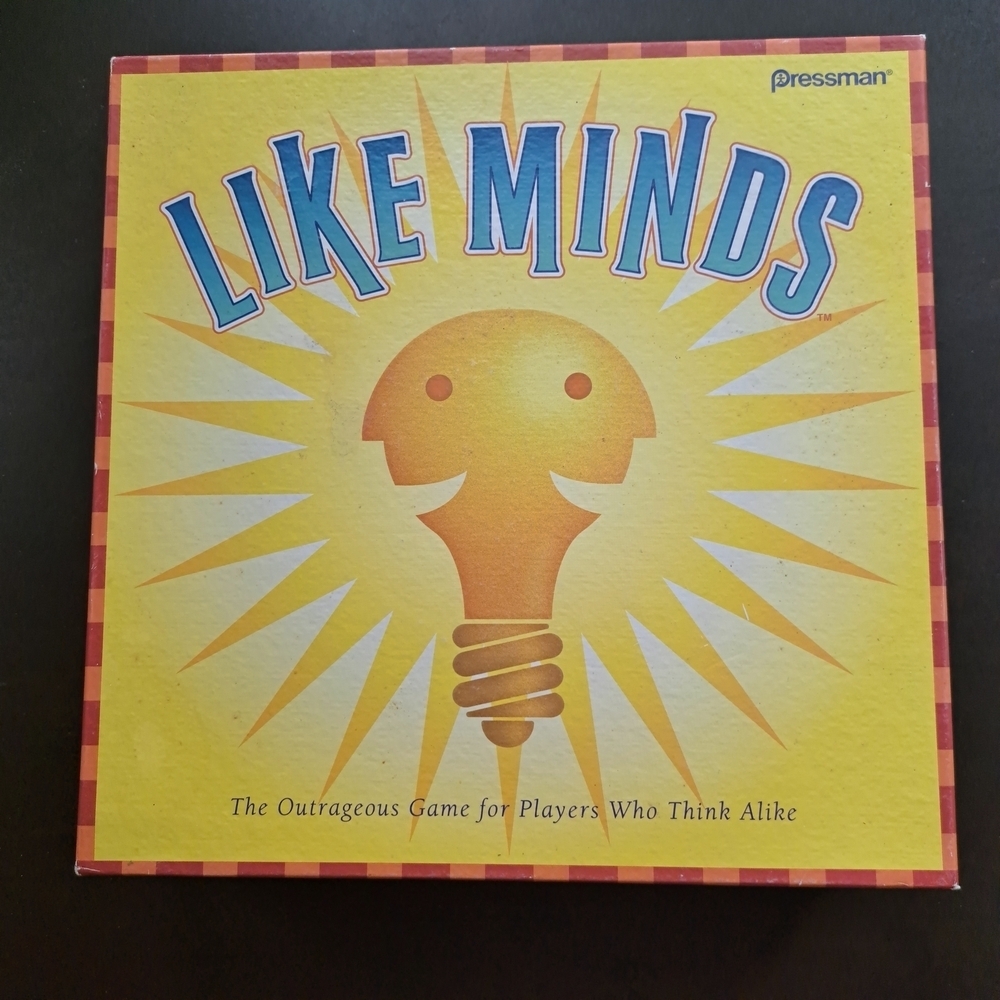 Pressman Like Minds Board Game - Yellow